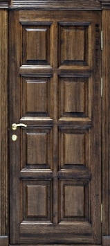 Элитная металлическая дверь Двербург М1 в коттедж